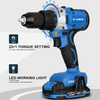 20V Brushless 100N Dual Speed Drill