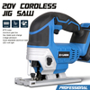 20V Cordless 25mm Jig Saw