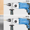 220-240V 1050W 13mm Double Speed Impact Drill