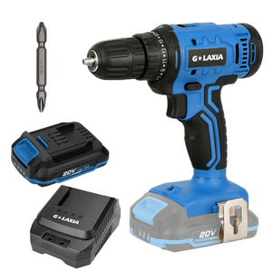 20V Cordless 10mm Dual Speed Drill